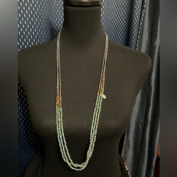 lonna & lilly Gold-Tone Paé Evil Eye Charm Beaded 36" Triple-Strand
Necklace - Picture 3 of 3